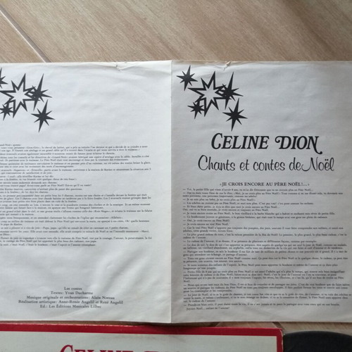 Celine Dion Chants Et Contes De Noel vinyl used, 1983