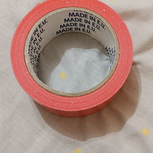 Plastic PVC Packaging Tape like new, 50 mm width, made in E.U.