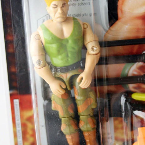 G.I. Joe Capcom Street Fighter II Guile figure vintage 1993 new sealed