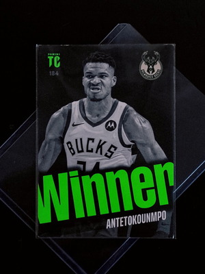 Giannis Antetokounmpo Winner #184 Panini NBA Top Class 2023/24 used card