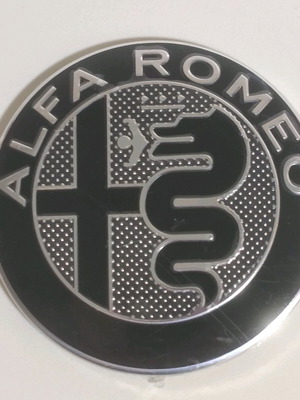 Alfa Romeo 74mm Metal Sticker New