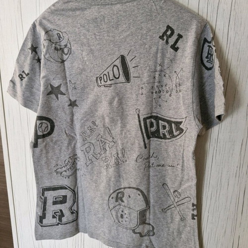 T-shirt Ralph Lauren Polo like new, kids size 14-16, grey