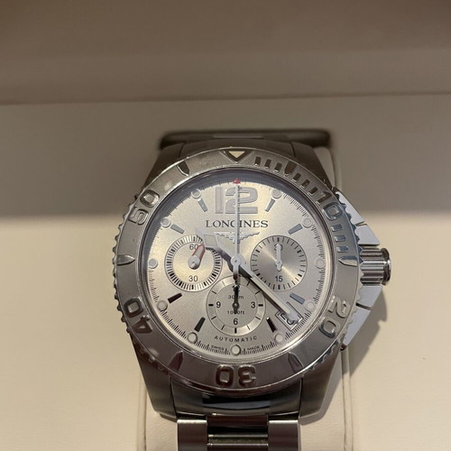 Longines Hydro Conquest 48mm L3.665.4 watch, grey