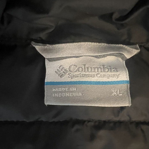 Columbia Silver Falls puffer vest, black, XL