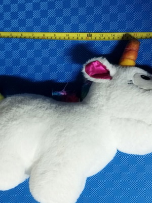 Plush unicorn used, large 50cm