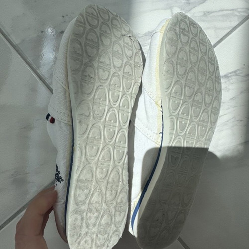 U.S. Polo Assn. white slip on espadrilles used, size 36