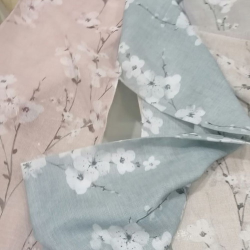 Fabrics set of 3, 0.70 x 1.34 m, new
