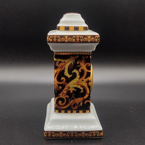 Versace Original Rosenthal Barocco Table Clock Rare