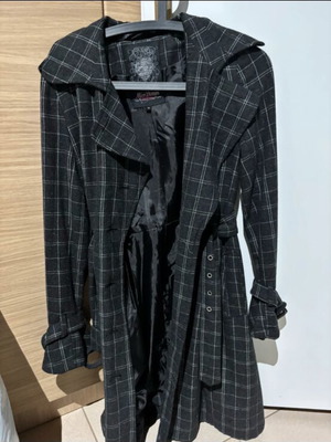 Miss Denim Teen Trench Coat like new, size M