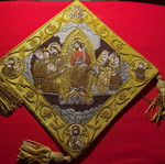 Epigonatio Resurrection handmade with gold thread