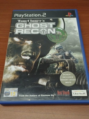 Tom Clancys Ghost Recon PS2 game used, fully functional