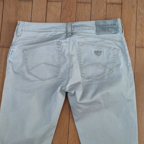 Armani Jeans gray straight-leg pants size 26 like new