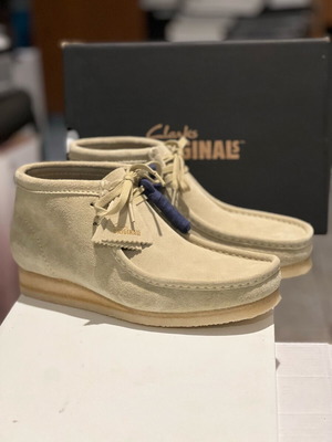 Clarks Originals Wallace Boot Maple Suede leather new