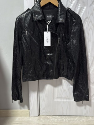 Guess Biker Jacket new, with tag, black, size S
