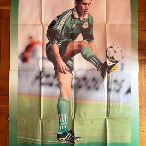 Nikos Lymberopoulos Panathinaikos Giant Poster like new