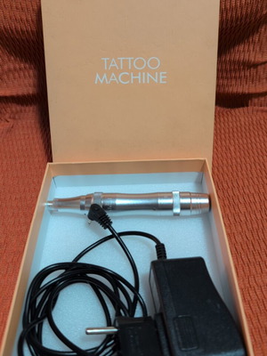 Tattoo machine μεταχειρισμένη με ρυθμιζόμενη ταχύτητα και βάθος