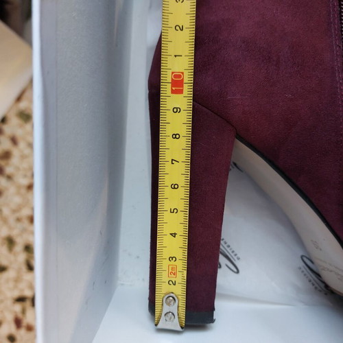 Sante Over The Knee Boot New, Leather Magenta