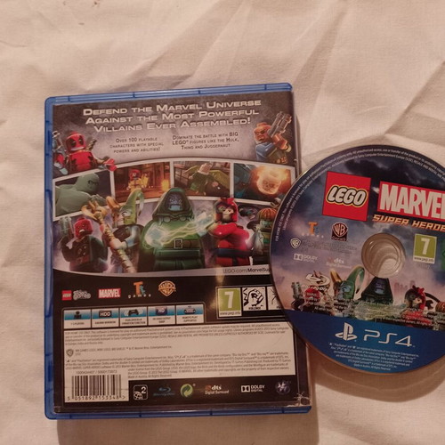 Lego Marvel Super Heroes PS4 used game