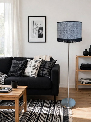 Φωτιστικό δαπέδου Black Shycedelic E27, 1,65x30x20 εκ., oxygen lampshades