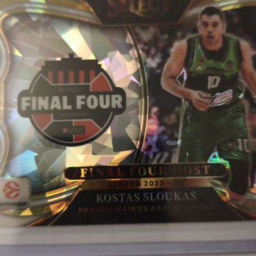Kostas Sloukas 2025-26 Panini Select EuroLeague Final Four Host card new