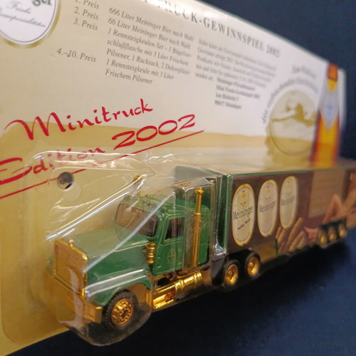 Die Cast Truck Meininger sealed, like new