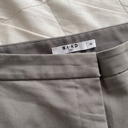 Na-Kd grey high rise suit pants like new size M
