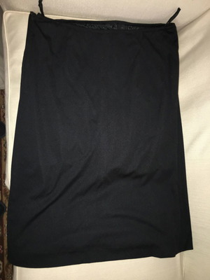 Black women's skirt handmade, size L, new