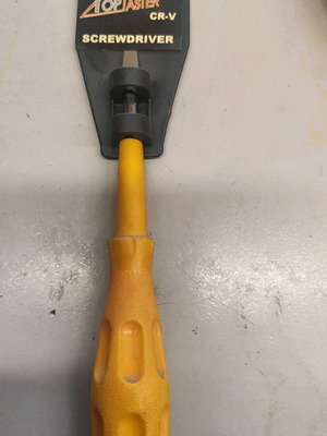 Flat screwdriver 5x75 new