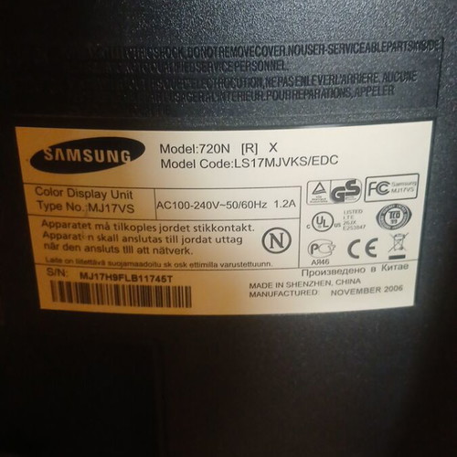 Samsung computer monitor like new
