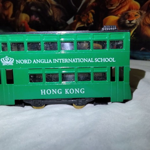 Hong Kong double-decker tram model toy used, Nord Anglia International School