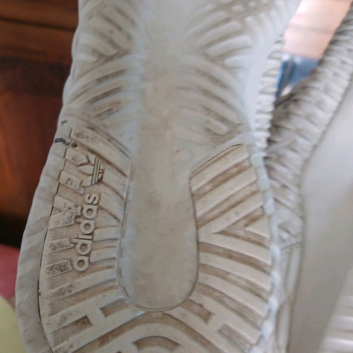 Adidas athletic shoes used, size 40, beige