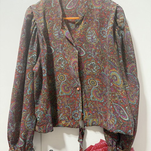 Marks & Spencer paisley shirt like new, size L