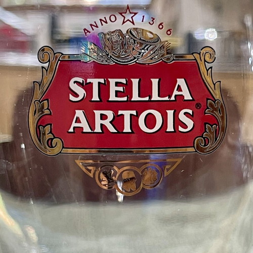Stella Artois Beer Glass 0.4L vintage, like new