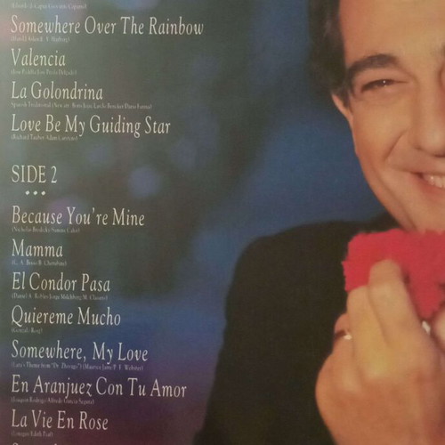 Placido Domingo Be My Love LP like new, classical