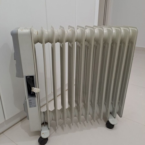 Zass oil-filled electric radiator used 2000W with fan and 12 fins