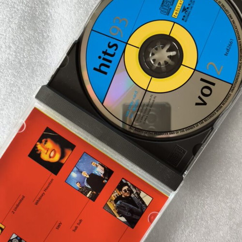 Hits 93 Volume Two CD like new, rock