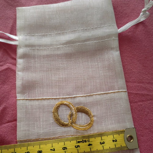 Fabric ring pouch new