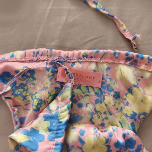 Sugar Malady bikini set XS with vintage floral pattern like new