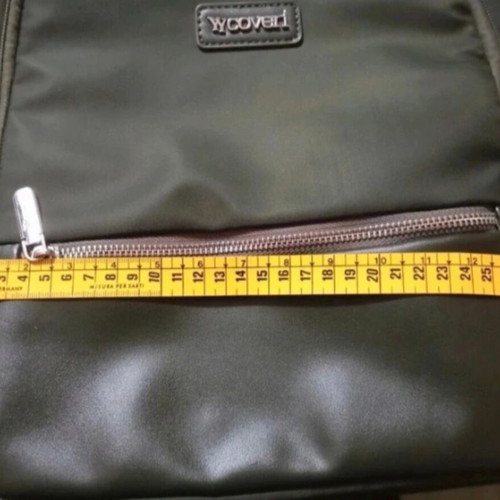 Coveri backpack green like new with laptop compartments