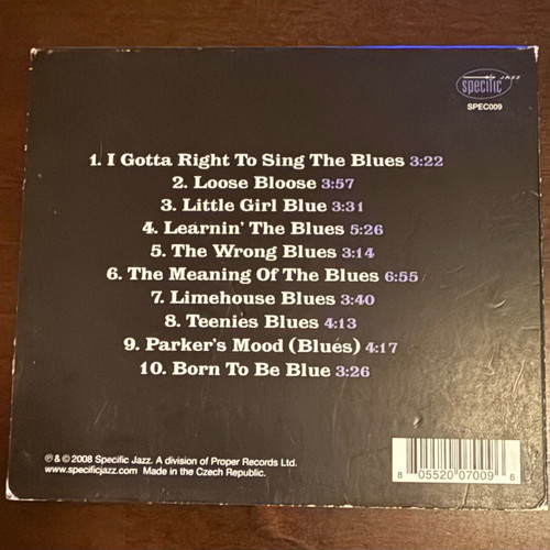 Anita Wardell Kinda Blue CD used, jazz