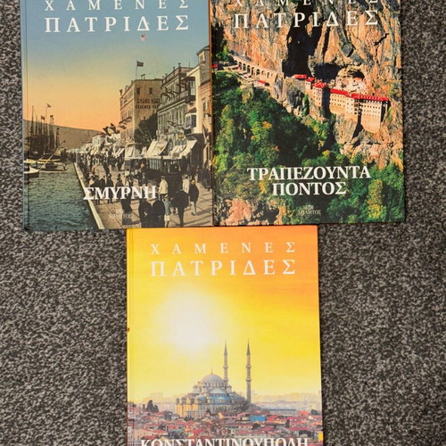 Lost Homelands book set like new, Militos editions, 3 volumes