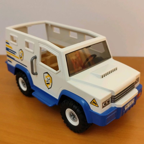 Playmobil Security Van Toy used, realistic design