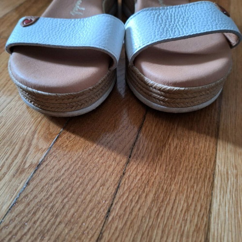 Oh My Sandals girl sandals size 36 white leather like new