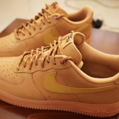 Nike Air Force 1 '07 WB Suede Camel size 48.5 like new