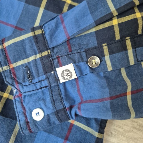 Marc O'Polo Boys' Shirt 164 cm like new, 100% cotton, blue check