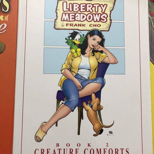 Liberty Meadows HC Oversized Graphic Novels set of 3 new comics by Frank Cho