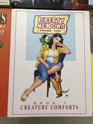 Liberty Meadows HC Oversized Graphic Novels set of 3 new comics by Frank Cho