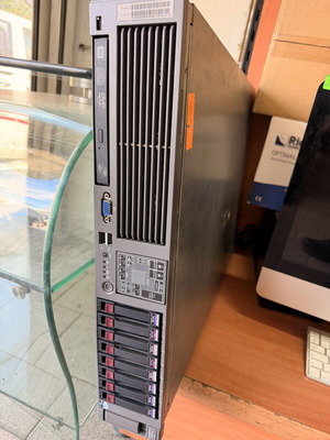 HP ProLiant DL380 G5 server used, Xeon Quad, 32GB RAM, 8x146GB SAS