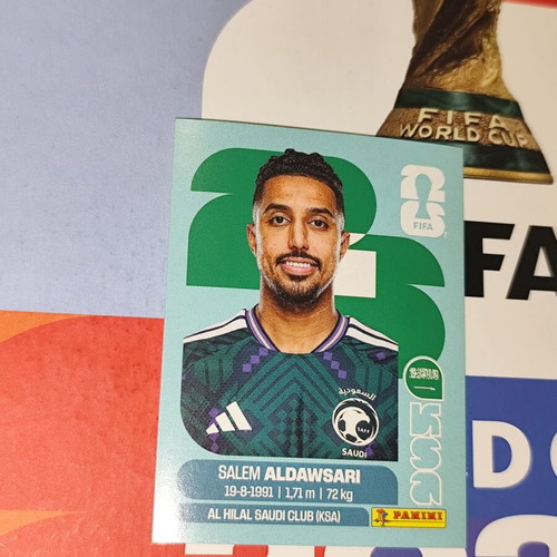 Salem Aldawsari World Cup 2026 Panini sticker