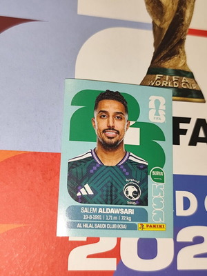 Salem Aldawsari World Cup 2026 Panini sticker